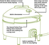 Pizzacraft Pizzeria Pronto Portable Outdoor Pizza Oven, Lightweight and Safe for Any Surface