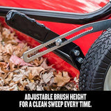 Craftsman CMXGZBF7124546 Tow-Behind Lawn Sweeper, 52, Black