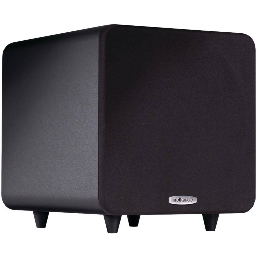 Polk Audio PSW111 8-Inch Compact Powered Subwoofer, Black