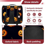 Airline-Approved Halloween Pet Carrier Bag for Small and Medium Dogs, Cats, and Puppies