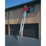 Werner D1124-2 24-ft Aluminum Extension Ladder, Type III, 200-lb Load Capacity