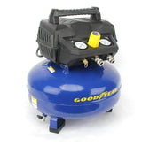 GOODYEAR 6-Gallon Portable Pancake Air Compressor, 175 Max PSI with 3.0 SCFM at 90 PSI