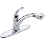 Delta Signature 470-WE-DST Single-Handle Pull-Out Kitchen Faucet in Chrome
