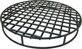 28-Inch Round Steel Fire Pit Grate by Walden, Heavy-Duty Above-Ground Support for Outdoor Firepits