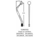 Hurst 5386900 Competition/Plus Shifter Stick for Performance Gear-Shifting