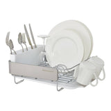 Black KitchenAid Compact Dish Rack, Crafted from Stainless Steel, 16.06-Inch