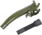 Portable 10L / 2.5-Gallon Metal Diesel and Gas-Fuel Tank with Pipe, Cold-Rolled Plate, Green 1