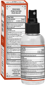 J.R. Watkins Original Pain Relieving Liniment Misting Spray, Fast-Acting Muscle Reliever for Arthritis Aches & Pains, 4 fl oz, 6 Pack