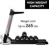 Ovicx Foldable Electric Treadmill for Home with Lightweight Compact Design, Portable Fold-Up Frame, and Space-Saving Profile for Apartments