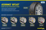 Goodyear Assurance Outlast Tire, P205/60R16 91V SL