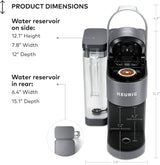 Keurig K-Supreme Single-Serve K-Cup Pod Coffee Maker with MultiStream Technology, 4 Brew Sizes & 66oz Dual-Position Removable Reservoir, Black
