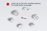 X-Sense SC06-W Wireless Interconnected Combination Smoke and Carbon Monoxide Detector, 10-Year Battery-Powered Fire and CO Alarm, 6-Pack