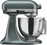 KitchenAid Artisan KSM150PS Stand Mixer, 5-Quart Tilt-Head Design with Pouring Shield, Cast Iron