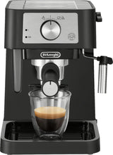 DeLonghi Stilosa EC260BK Espresso Machine with 15 Bar Pump, Black and Stainless Finish