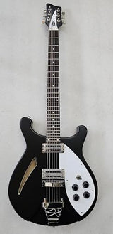 IYV-IRK-300 Semi-Hollow Electric Guitar, Black