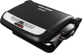 George Foreman GRP4842MB Evolve Multi-Plate Grill with Ceramic Grilling and Waffle Plates, Black