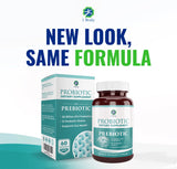 1 Body Probiotic Supplement, 2 Bottles with 30 Billion CFU, Prebiotics and 120 Acid-Resistant Vegan Capsules for Men and Women, Formulated to Promote Gut Health and Support the Immune System