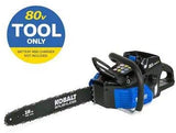 80-Volt Max Lithium-Ion Cordless Electric Chainsaw with 18 in Bar
