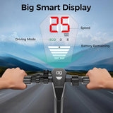 Foldable Adult Electric Scooter with APP Control, 19/25 Mph Max Speed and 21/25/35 Miles Range, 350/500/600W Motor, 8.5/10 Inflatable Tires, UL 2272 Certified
