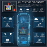 Autel MaxiSys MS906 Automotive Scan Tool with ECU Coding, Bi-Directional Control, 31+ Services and All-Systems Diagnostics