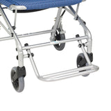 Drive Medical SL18 Super Light Wheeled Transport Chair, Foldable Design with Carry Bag