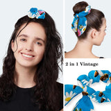 Peach Blossom Spring Butterfly Cycling and Surgical Scrub Hat with Button-Compatible Design and Cotton Sweatband
