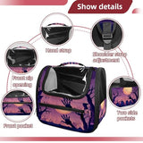 Airline-Approved Halloween Pet Carrier Bag for Small and Medium Dogs, Cats, and Puppies