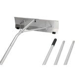 Extreme Max 5600.3207 Shingle-Saver Roof Snow Rake, 21×22, with 24×22 Blade