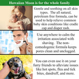 Hawaiian Moon Aloe Cream Set with One 9-Ounce Jar and Two 3/4-Ounce Travel Jars