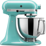 KitchenAid Artisan KSM150PS Stand Mixer, 5-Quart Tilt-Head Design with Pouring Shield, Cast Iron