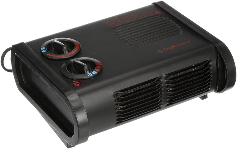 Caframo True North Low-Profile Heater for Work and Home, Quiet and Powerful, Black, 11.25 x 8 x 5, 9206CABBX