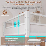 DICTAC Twin Metal Loft Bed with L-Shaped Desk, Storage Shelves, Charging Station and LED Lights, Featuring Coat Rack, Drawers, Staircase and Safety Guardrail, Black