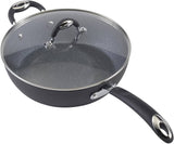 Bialetti Impact 10-Piece Cookware Set with Black Nonstick Finish