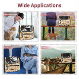 Airline-Approved Halloween Pet Carrier Bag for Small and Medium Dogs, Cats, and Puppies