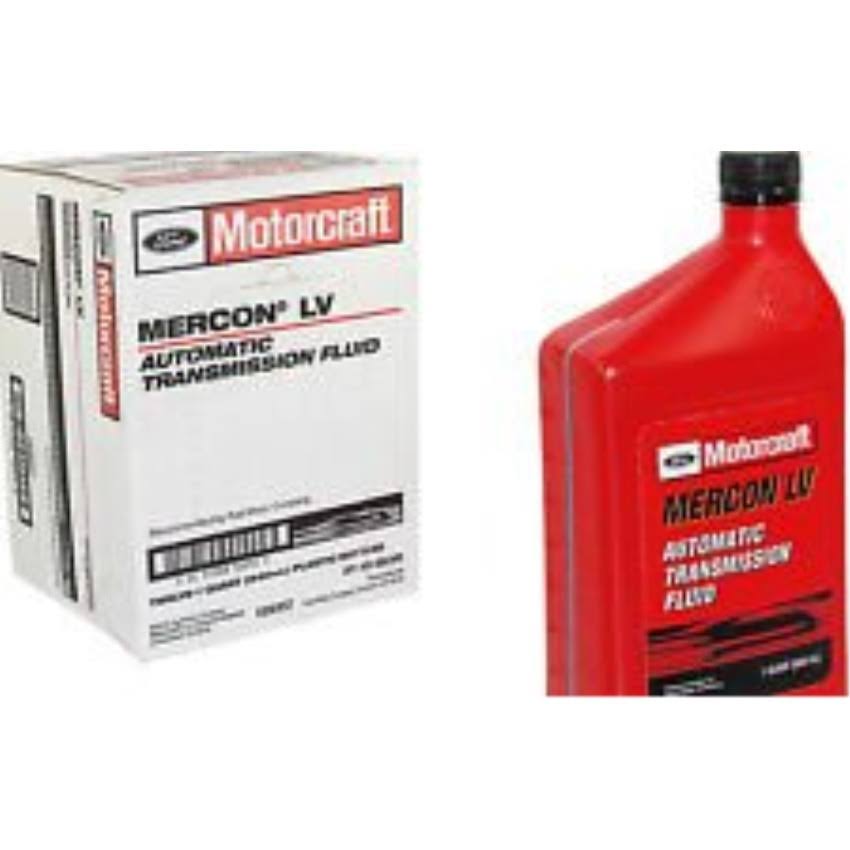 Motorcraft Mercon LV Automatic Transmission Fluid, ATF, 12 Quart Case