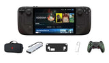Valve Steam Deck OLED Handheld Gaming Console with 2TB Storage, 7-Inch Touchscreen, 1280 x 800 Display and 5-in-1 Bundle Kit