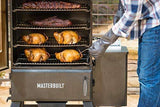 Masterbuilt 40-Inch Pellet Smoker in Black, Designed for Wood-Fired Cooking