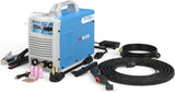 YESWELDER TIG-205DS 205 Amp Dual-Voltage Welder, HF TIG, Stick & Arc Functions with Foot Pedal, 110 & 220V