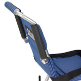 Drive Medical SL18 Super Light Wheeled Transport Chair, Foldable Design with Carry Bag
