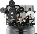 Husky Electric Air Compressor with 80-Gallon Tank, 3-Cylinder Single-Stage Design