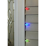 GE Color Effects 50-Count 32.67-ft C9 LED Christmas String Lights with Multi-Function Color Changing, Indoor/Outdoor Plug-In Design and Energy St
