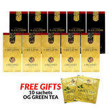Organo Gold Gourmet Coffee Variety, 10 Boxes with 5 Cafe Latte and 5 Black Coffee