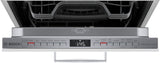 Bosch 800 Series Built-In Dishwasher with Top Controls, 18-Inch, Smart Features, 3rd Rack and 44 dBA, Custom Panel Ready