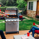 Dyna-Glo Premier 4-Burner Natural Gas Grill, Stainless Steel