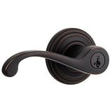 Kwikset 740CHL 11P SMT Commonwealth Keyed Entry Lever in Venetian Bronze