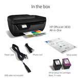 HP OfficeJet 3830 Wireless All-in-One Printer with Instant Ink Readiness, Black