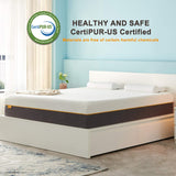 OYT 6-Inch Narrow Twin Mattress, 30 X 75 X 6 Gel Memory Foam Bed in a Box with Certified Foam for Supportive Sleep, Pressure Relief & a Cloud-Like Experience