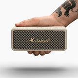 Marshall Emberton II Portable Bluetooth Speaker in Black and Brass
