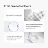 pidan Igloo Dome Cat Litter Box Furniture with Extra-Large Interior, Dog-Proof Design and Modern Minimalist Dot Styling