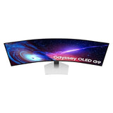 Samsung Odyssey OLED G93SC 49-Inch Curved Gaming Monitor with QD-OLED, 240Hz Refresh Rate, 0.03ms Response, DQHD, G-Sync Compatible, AMD FreeSync Premium Pro and Height-Adjustable Stand, 3-Year Warranty, LS49CG932SNXZA